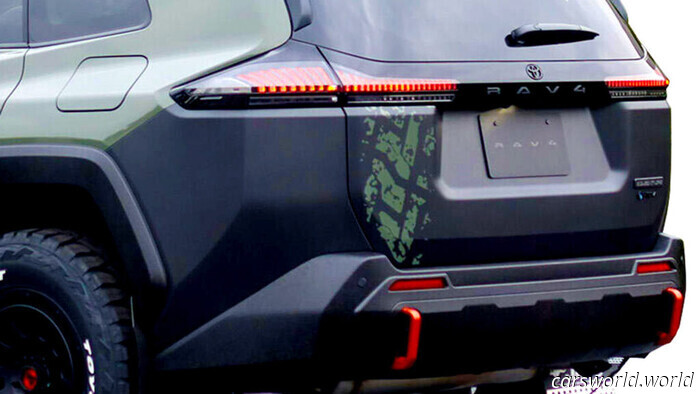 Производитель погрузчиков Toyota построил три RAV4, которые совсем не похожи на ваш | Carscoops